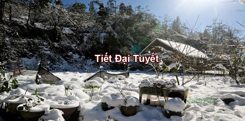 Tiết Đại Tuyết 2025