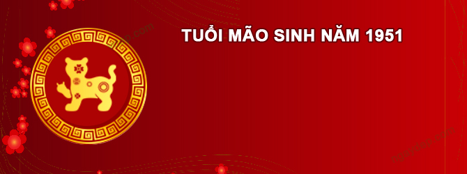 Năm 2025 Nam tuổi Tân Mão 1951 sao gì chiếu mệnh