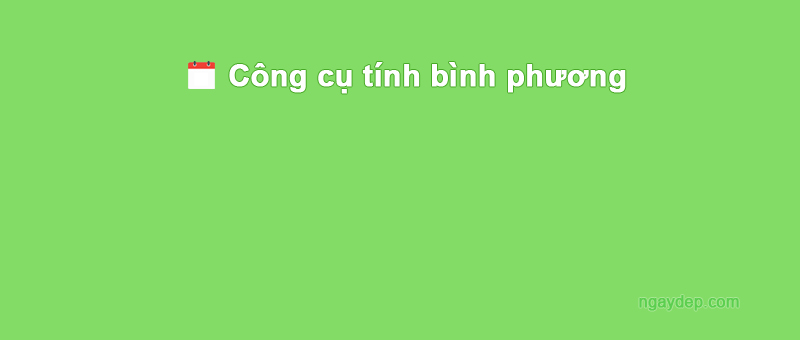 3 bình phương bằng bao nhiêu?