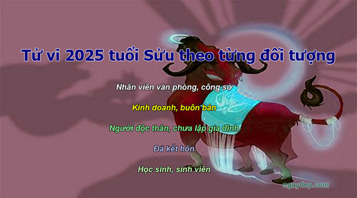Tử vi 2025 tuổi Sửu theo đối tượng nhân viên văn phòng, công sơ, kinh doanh