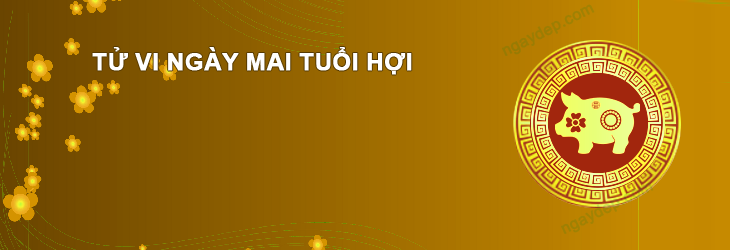 Tử vi ngày mai Tuổi Hợi