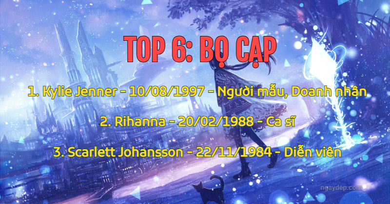 TOP 6 là Bọ Cạp