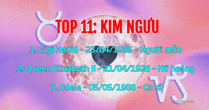 Kim Ngưu Top 11