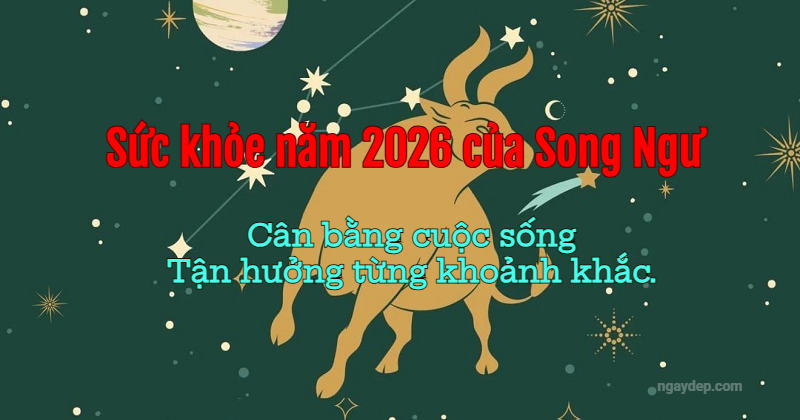 Sức khỏe năm 2026 của Kim Ngưu: Cân bằng cuộc sống, tận hưởng từng khoảnh khắc.