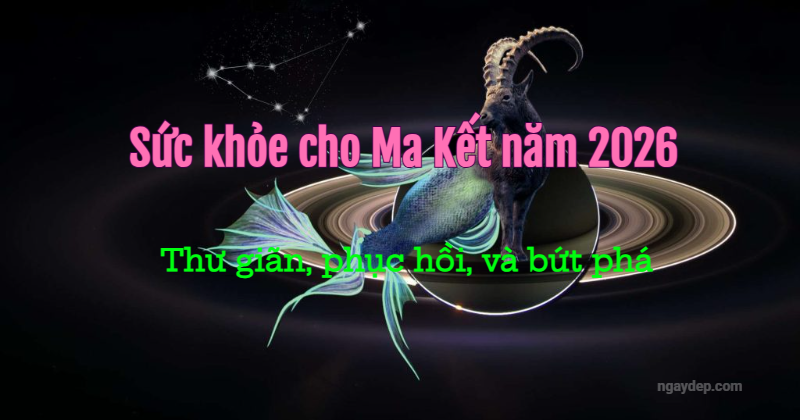 Sức khỏe cho Ma Kết năm 2026: Thư giãn, phục hồi, và bứt phá