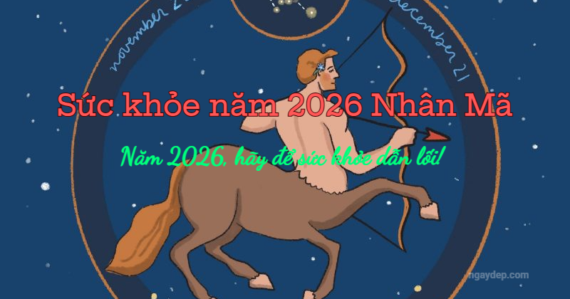 Sức khỏe: Năm 2026, hãy để sức khỏe dẫn lối!