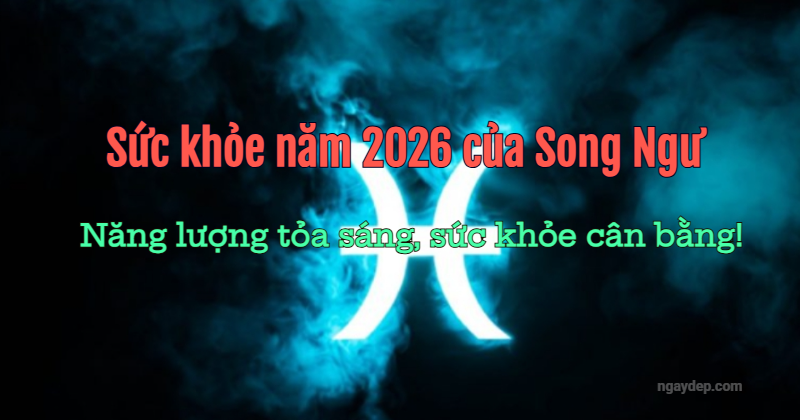 Sức khỏe của Song Ngư trong năm 2026: Năng lượng tỏa sáng, sức khỏe cân bằng!